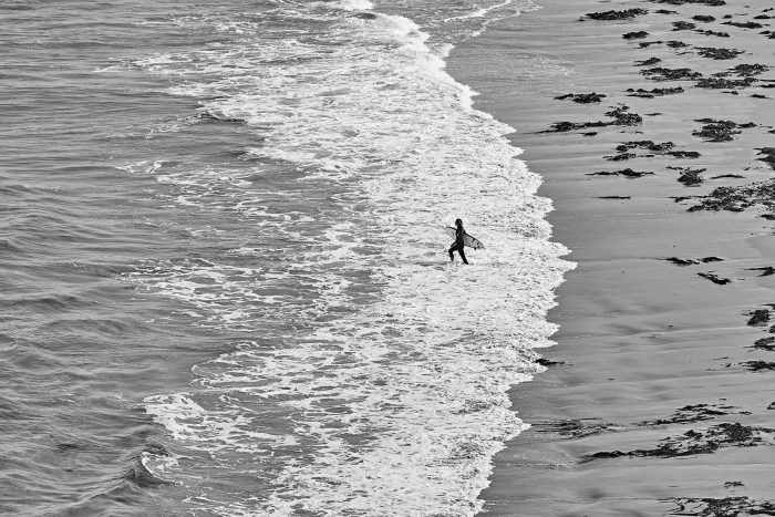 The Lone Surfer